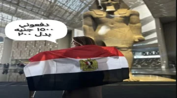 «اتقفشت ودفعت 1500 جنيه».. كيف حاولت أجنبية خفض سعر تذكرة المتحف الكبير؟